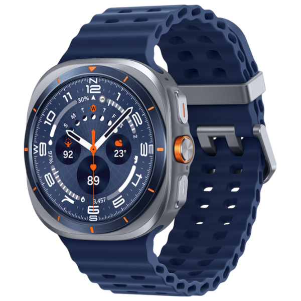 Умные часы Samsung Galaxy Watch Ultra 2025 Титановый синий 1.5" | 47 мм | Титан/Силикон
| L705  photo 1