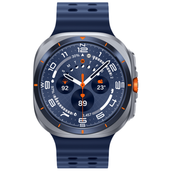 Умные часы Samsung Galaxy Watch Ultra 2025 Титановый синий 1.5" | 47 мм | Титан/Силикон
| L705  photo 3