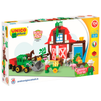 Constructor Androni Fattoria Country Farm Green Numărul de piese 104, 1.5+