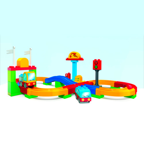 Constructor Androni City Track Multicolor Numărul de piese 50, 1.5+ photo 2