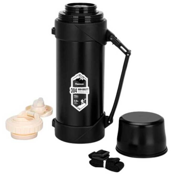 Termos Fissman Classic 9872 Black 2l photo 2