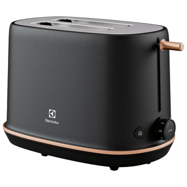 Toster Electrolux E7T1-6BP Black 980 W, Numărul de grade de prăjire: 7 photo 1