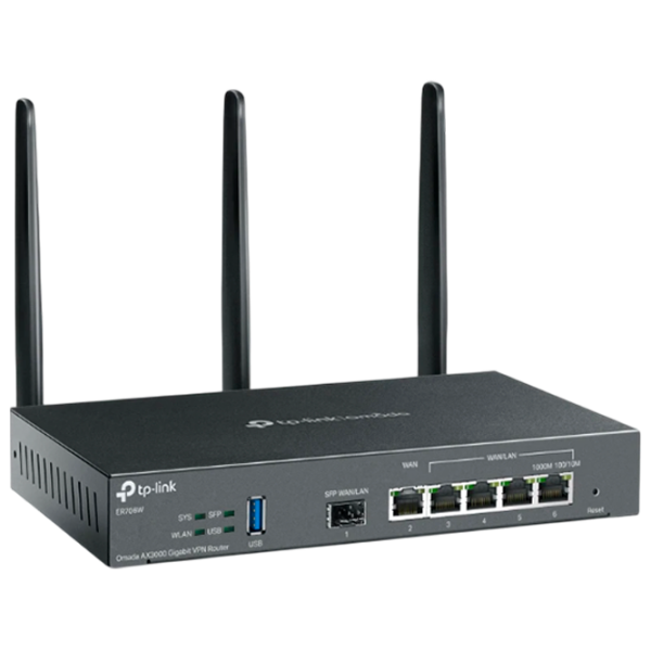 Wi-Fi Router TP-Link ER706W Black Versiune Wi-Fi: 802.11 ax photo 2