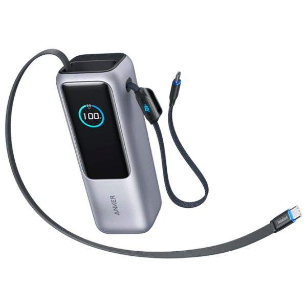 Power Bank 25000 мАч Anker Zolo (165 Вт) Серебряный  photo 2