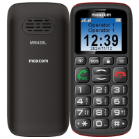 Maxcom Comfort MM428L Черный 1.8", Dual SIM, 2G