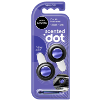 Ароматизатор для авто Aroma Car Membrana Double Dot Фиолетовый Новая машина