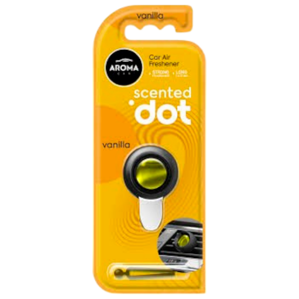 Ароматизатор для авто Aroma Car Membrana Double Dot Желтый Ваниль photo 1