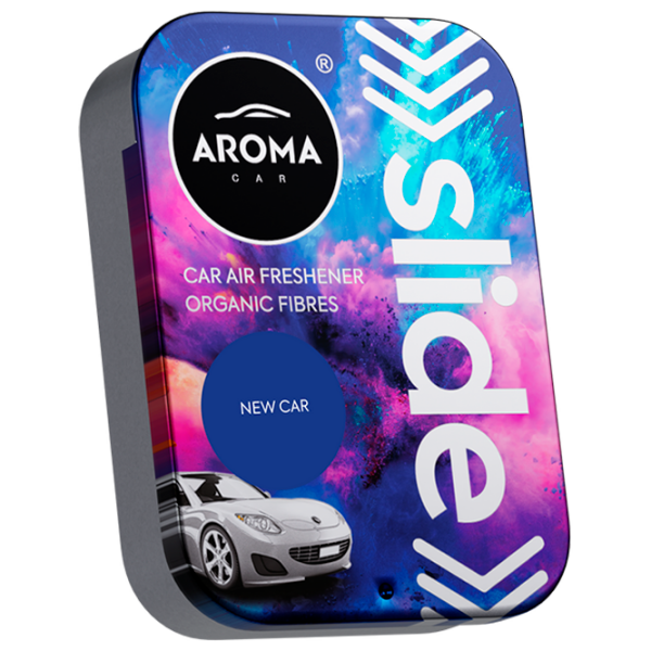 Aromatizator auto Aroma Car Organic Slide Multicolor New Car photo 1