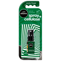 Aromatizator auto Aroma Car Spray Cellulose Green Exotic flower