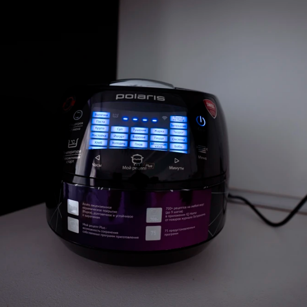 Multifierbător Polaris PMC 5017 Wi-Fi IQ Home Black 860 W, 3 l photo 4
