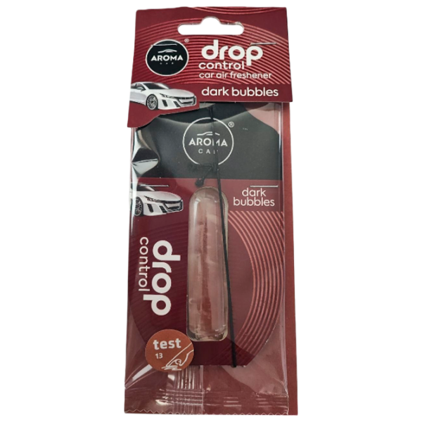 Aromatizator auto Aroma Car Drop Control Liquid Brown Dark Bubbles photo 1