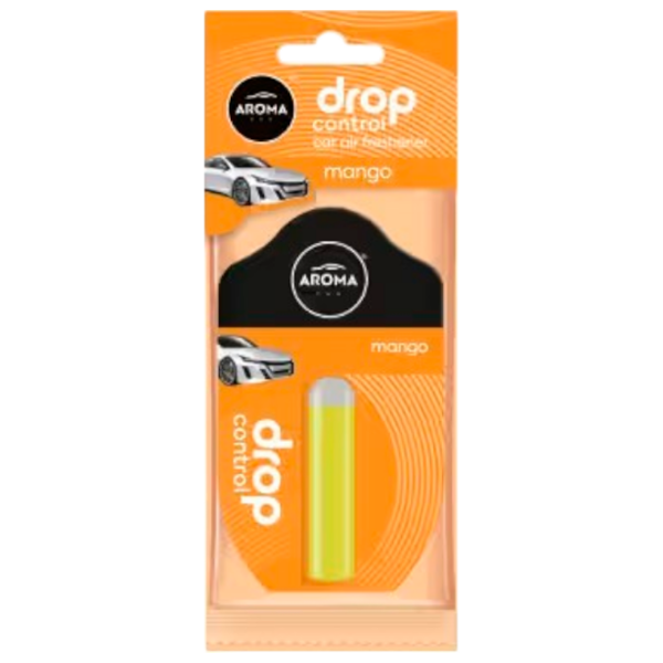 Aromatizator auto Aroma Car Drop Control Liquid Orange Mango photo 1