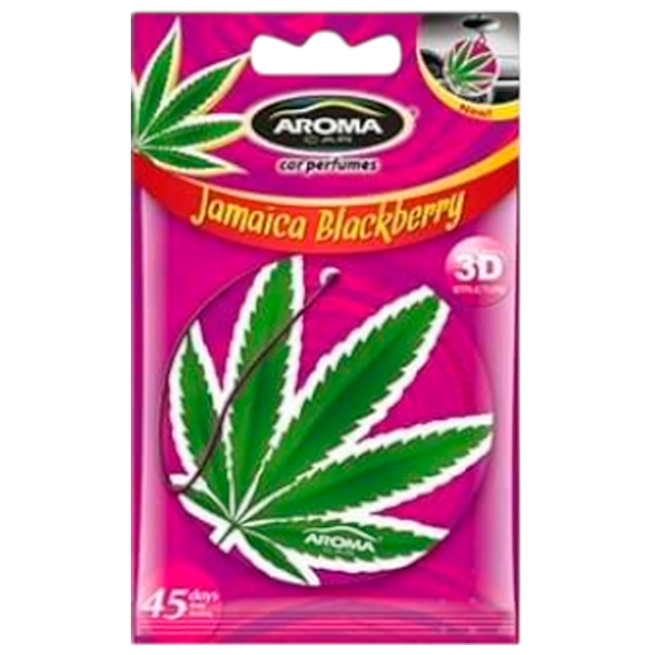 Aromatizator auto Aroma Car Jamaica Multicolor Blackberry photo 1