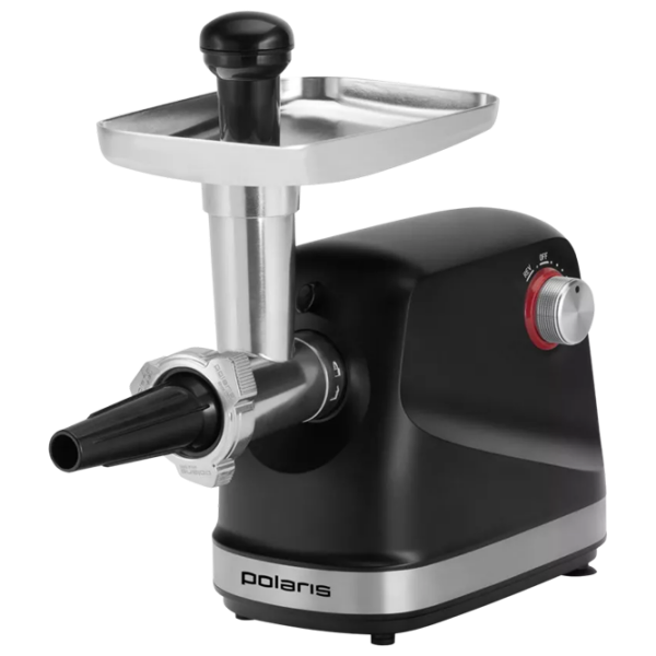 Mașină de tocat carne Polaris PMG2583 Black 600 W/2500 W, 2.8 kg/min photo 4