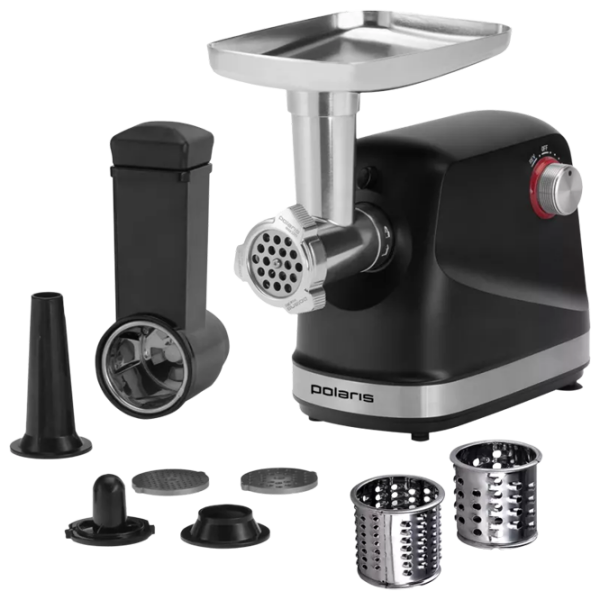 Mașină de tocat carne Polaris PMG2583 Black 600 W/2500 W, 2.8 kg/min photo 6