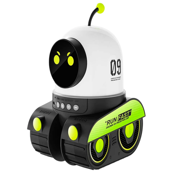 Проектор звезд Night Light Projector Robot 09 Spacewalker WH-E03 Белый Для детей, 1+ photo 1