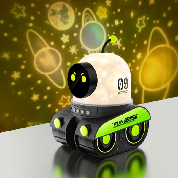 Проектор звезд Night Light Projector Robot 09 Spacewalker WH-E03 Белый Для детей, 1+ photo 2