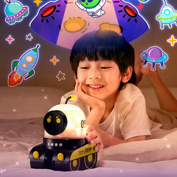 Проектор звезд Night Light Projector Robot 09 Spacewalker WH-E03 Белый Для детей, 1+ photo 5