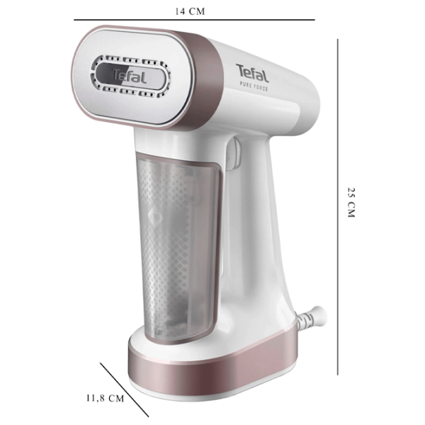 Vaporizator de călcat vertical Tefal DT8720E0 White 1800 W, 35 g/min, 0.18 l photo 3