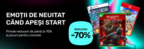 Dăm start reducerilor la jocurile preferate!