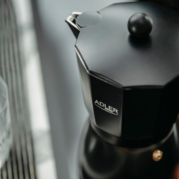 Cafetieră Adler AD-4421
Black 0.32l, Aluminiu photo 7