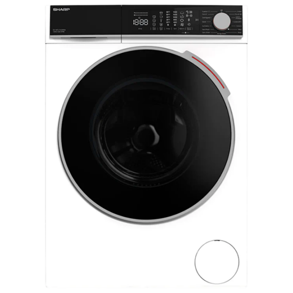 Mașină de spălat SHARP ES-NFL214CWDA-EE White 12 kg, 1400 rpm, A photo 1
