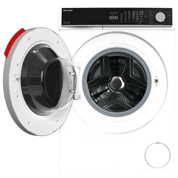 Mașină de spălat SHARP ES-NFL214CWDA-EE White 12 kg, 1400 rpm, A photo 6
