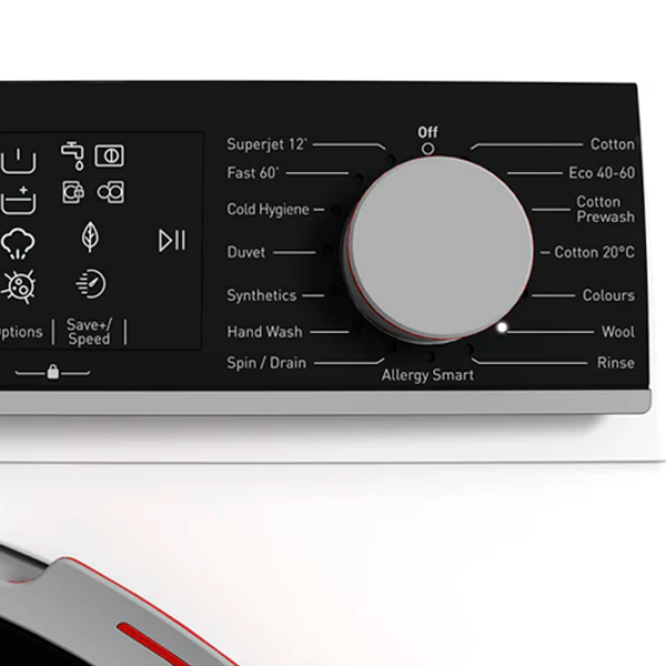 Mașină de spălat SHARP ES-NFL214CWDA-EE White 12 kg, 1400 rpm, A photo 7