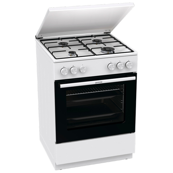 Aragaz Gorenje GG6A11WJ White Tipul plitei: Pe gaz, 72 l, Tipul cuptorului: Pe gaz photo 3