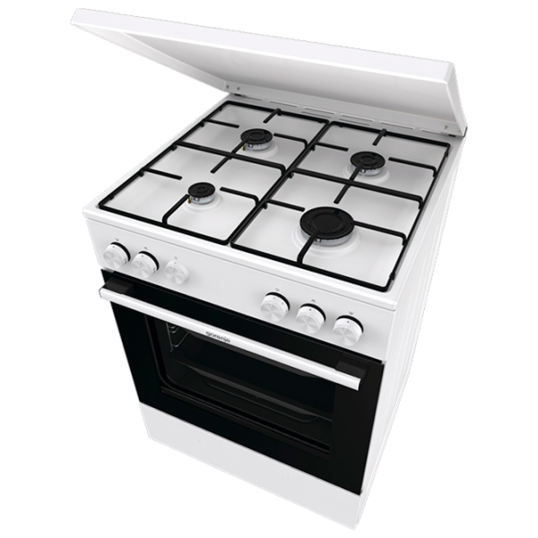 Aragaz Gorenje GG6A11WJ White Tipul plitei: Pe gaz, 72 l, Tipul cuptorului: Pe gaz photo 4