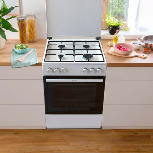 Aragaz Gorenje GG6A11WJ White Tipul plitei: Pe gaz, 72 l, Tipul cuptorului: Pe gaz photo 9