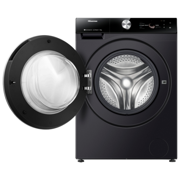 Стиральная машина Hisense WF7S1247BB Черный 12 кг, 1400 об/мин, A photo 11
