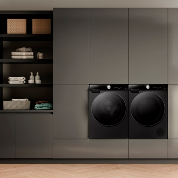 Стиральная машина Hisense WF7S1247BB Черный 12 кг, 1400 об/мин, A photo 12