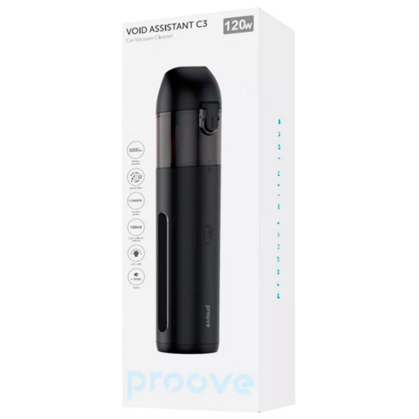 Aspirator portabil Proove Void Assistant C3 Black 120 W | Uscată | Container | 0.1 l photo 6
