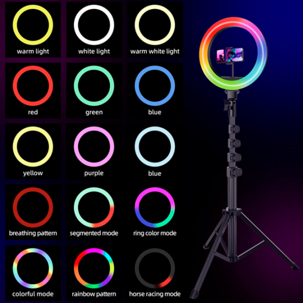 Trepied cu lampă Proove Halo 10 254 mm Black  photo 2