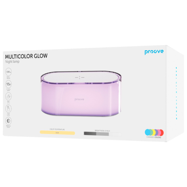 Ночник Proove Multicolor Glow Белый Аккумулятор photo 4