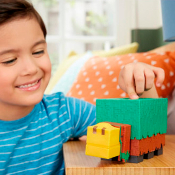 Figurină Mattel Minecraft HXM85 6+ / Multicolor photo 6