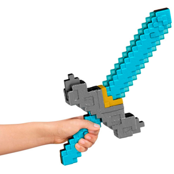 Игрушечное оружие Mattel Minecraft JFR72 Синий , , 6+ photo 5