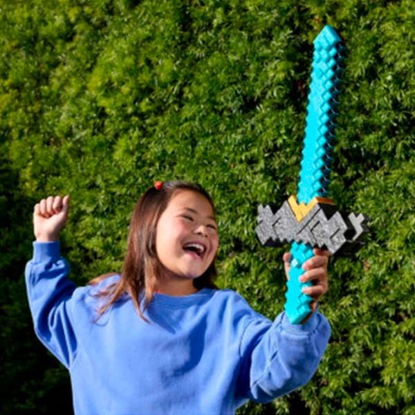 Игрушечное оружие Mattel Minecraft JFR72 Синий , , 6+ photo 8