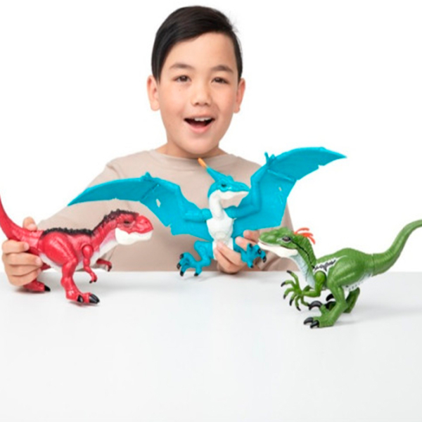 Figurină Zuru Robo Alive Dinozaur Dino Action T-Rex 3+ / Red photo 4