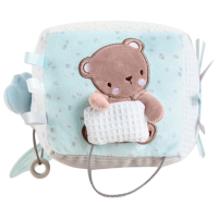 Мягкая игрушка KikkaBoo Animals Activity Cube Dream Синий 0+