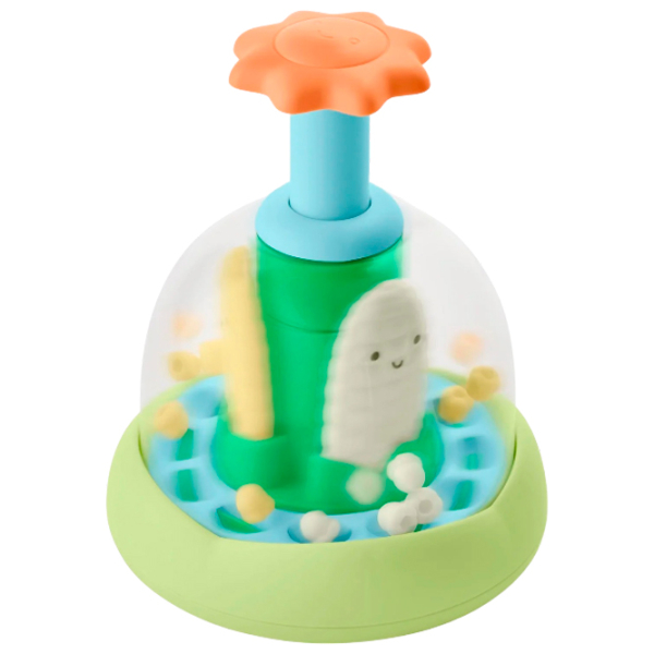Интерактивная игрушка Skip Hop Push & Spin Farmstand 195861849599 Зеленый 0.6+ photo 3