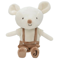 Мягкая игрушка Jollein Mouse Bowie 8717329377943 Бежевый 0.6+