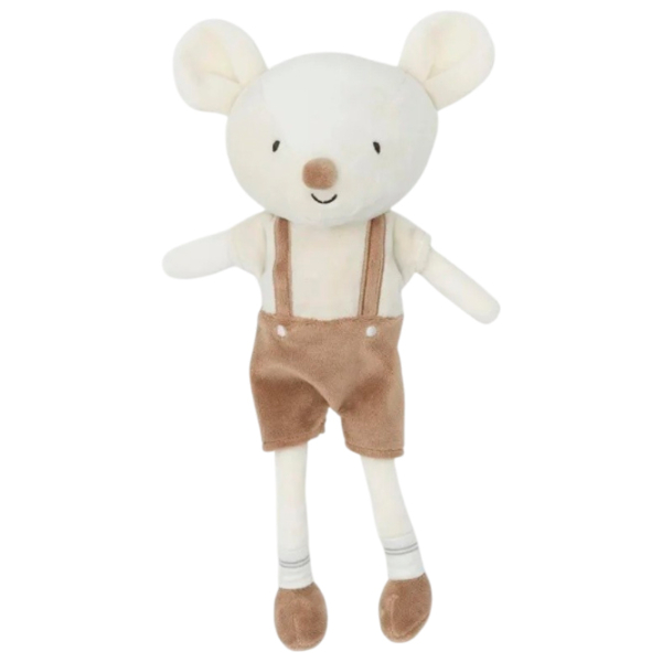 Мягкая игрушка Jollein Mouse Bowie 8717329377943 Бежевый 0.6+ photo 2