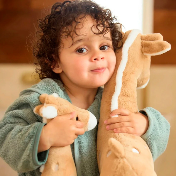 Мягкая игрушка Jollein Animals XL Giraffe Biscuit 8717329388819 Коричневый 0.6+ photo 5