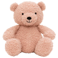 Jucărie moale Jollein Animals Teddy Bear 8717329388710 Wild Rose 0.6+