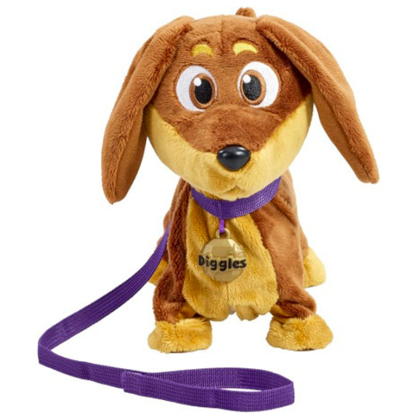 Jucărie moale Animagic Animals Diggles 923207A Brown 3+ photo 3