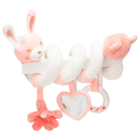 Игрушка для колясок и кроваток Premaman Animals My Little Princess PJQ0II-ECR-UNQ Розовый 0+