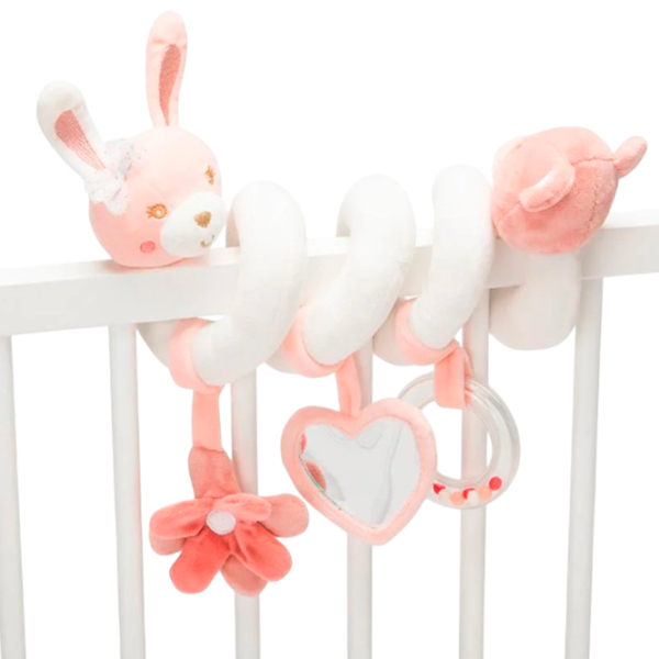 Игрушка для колясок и кроваток Premaman Animals My Little Princess PJQ0II-ECR-UNQ Розовый 0+ photo 3