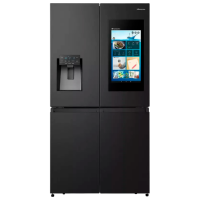 Frigider Hisense RQ760N4IFE Black 345l / No Frost, 232l / No Frost, E